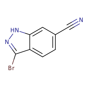 3-BROMO-6-CYANO (1H)INDAZOLE