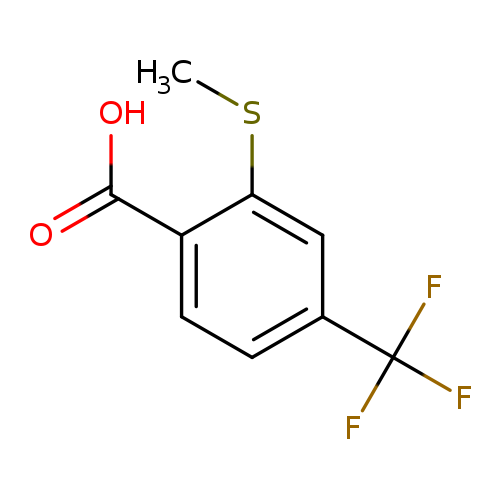 2-Methylthio-4-trifluoromethylbenzoic acid
