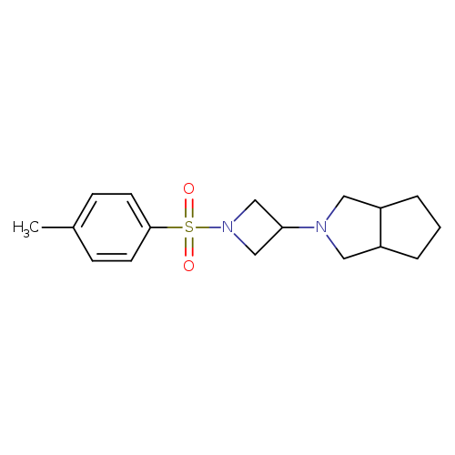 1-(4-methylbenzenesulfonyl)-3-{octahydrocyclopenta[c]pyrrol-2-yl}azetidine