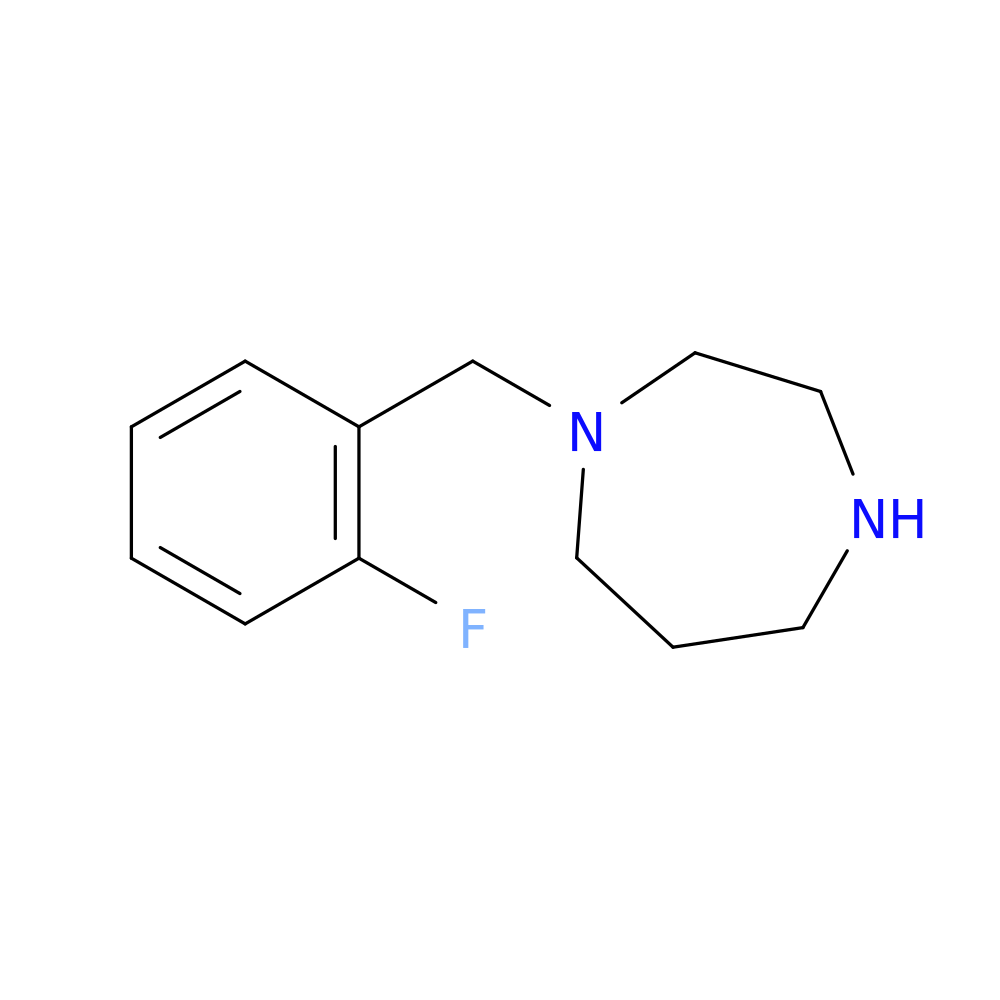 1-[(2-fluorophenyl)methyl]-1,4-diazepane