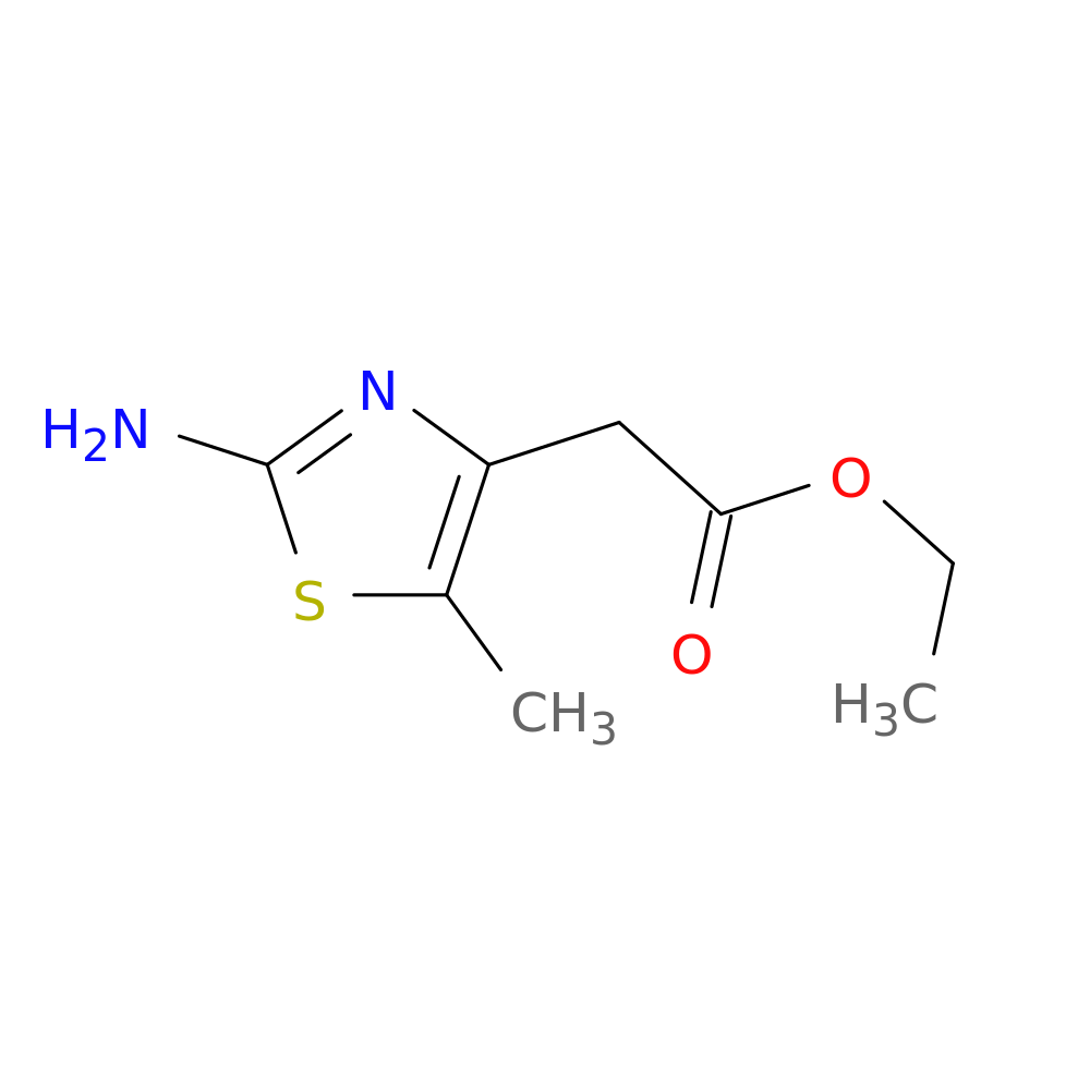 ethyl 2-(2-amino-5-methyl-1,3-thiazol-4-yl)acetate