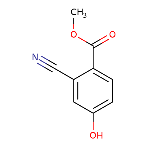 Benzoic acid, 2-cyano-4-hydroxy-, methyl ester