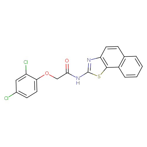 2-(2,4-dichlorophenoxy)-N-{naphtho[2,1-d][1,3]thiazol-2-yl}acetamide