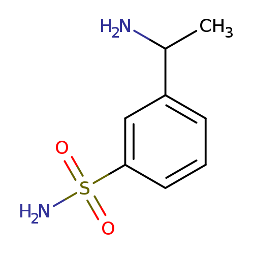 Benzenesulfonamide,3-(1-aminoethyl)-
