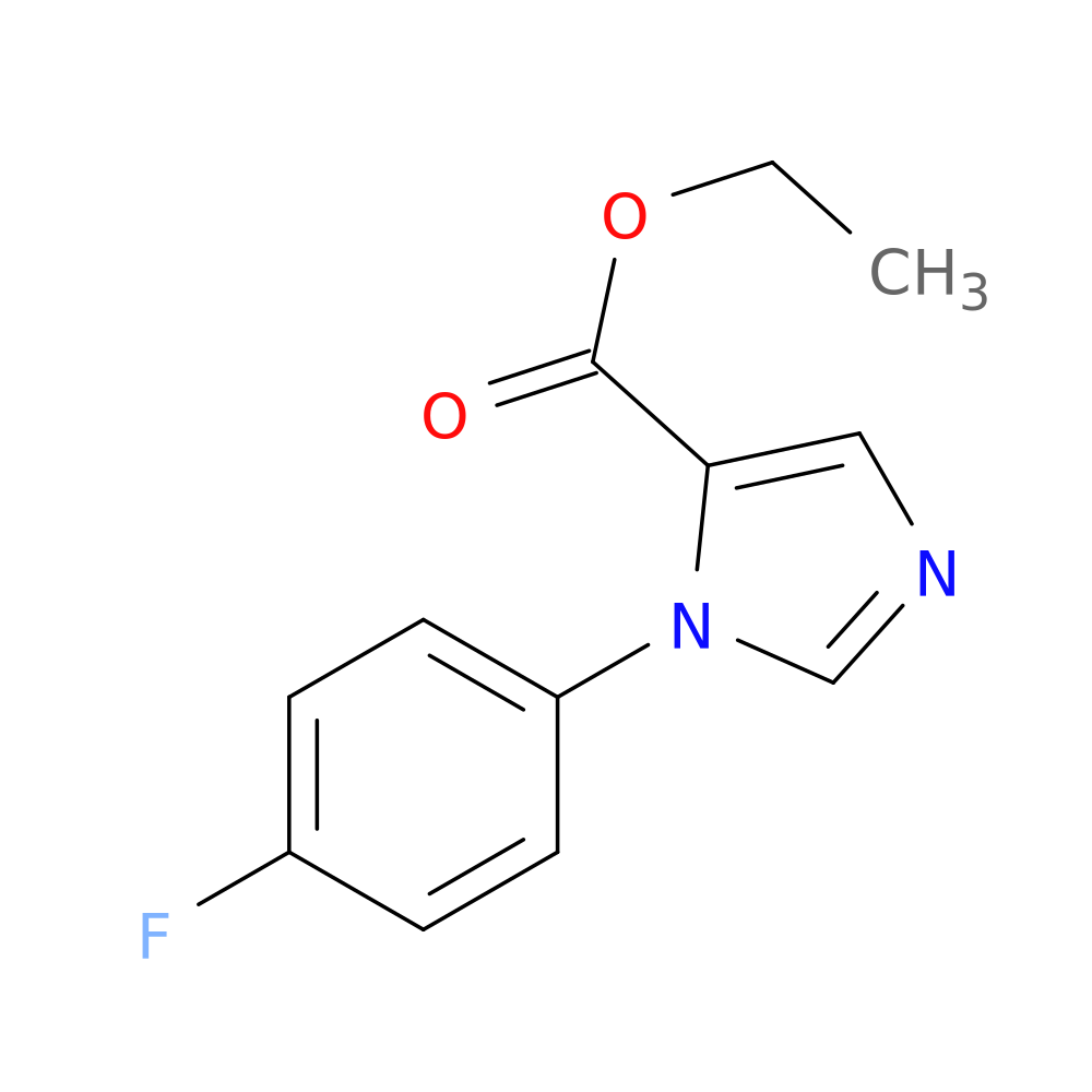 Ethyl 1-(4-fluorophenyl)imidazole-5-carboxylate