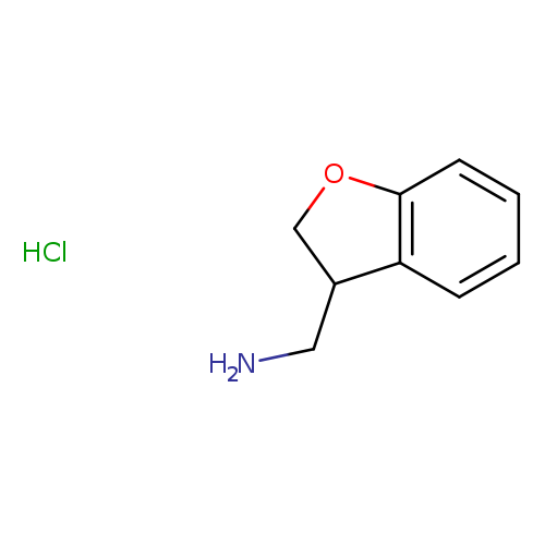 2,3-dihydro-1-benzofuran-3-ylmethanamine hydrochloride