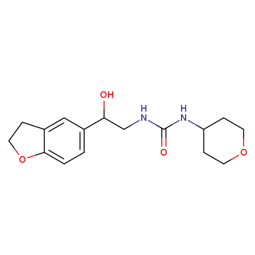 3-[2-(2,3-dihydro-1-benzofuran-5-yl)-2-hydroxyethyl]-1-(oxan-4-yl)urea