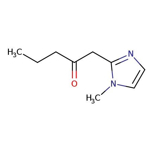 1-(1-methyl-1H-imidazol-2-yl)pentan-2-one