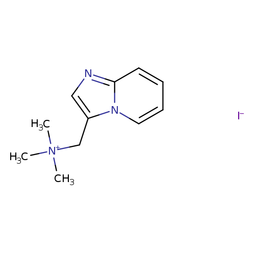 (Imidazo[1,2-a]pyridin-3-ylmethyl)trimethylazanium iodide