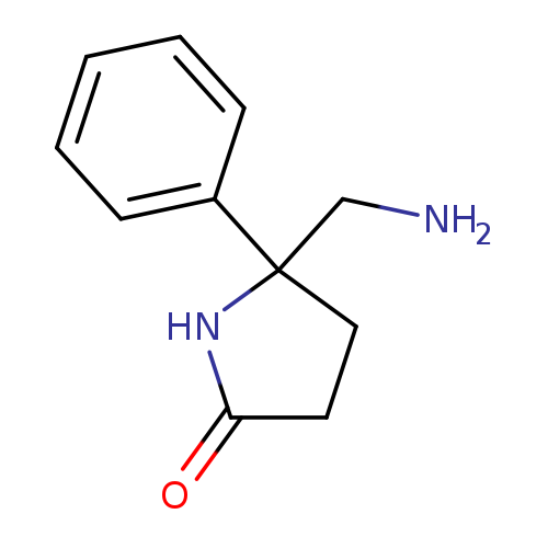 5-(aminomethyl)-5-phenylpyrrolidin-2-one