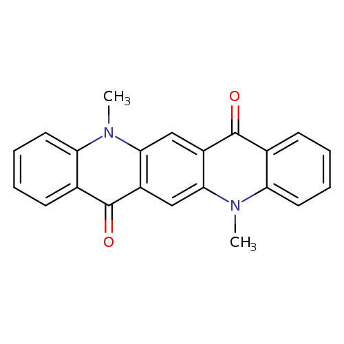 Quino[2,3-b]acridine-7,14-dione, 5,12-dihydro-5,12-dimethyl-