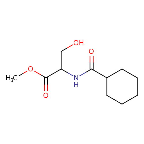methyl 2-(cyclohexylformamido)-3-hydroxypropanoate