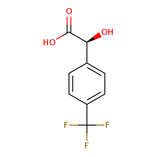 (2S)-2-hydroxy-2-[4-(trifluoromethyl)phenyl]acetic acid