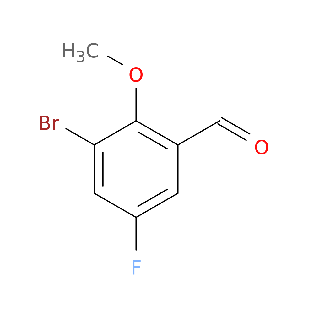 3-Bromo-5-fluoro-2-methoxybenzaldehyde