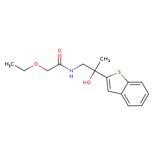N-[2-(1-benzothiophen-2-yl)-2-hydroxypropyl]-2-ethoxyacetamide