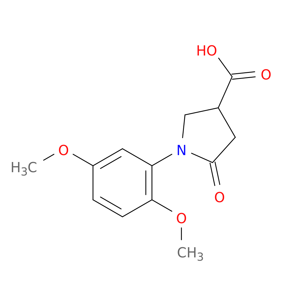 1-(2,5-dimethoxyphenyl)-5-oxopyrrolidine-3-carboxylic acid