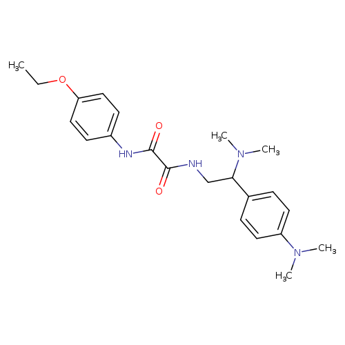 N-[2-(dimethylamino)-2-[4-(dimethylamino)phenyl]ethyl]-N'-(4-ethoxyphenyl)ethanediamide