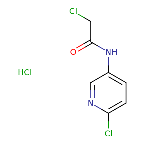 2-chloro-N-(6-chloropyridin-3-yl)acetamide hydrochloride