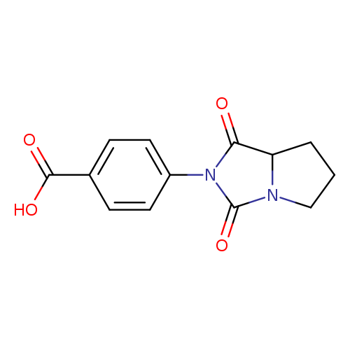 4-(1,3-Dioxotetrahydro-1h-pyrrolo[1,2-c]imidazol-2(3h)-yl)benzoic acid