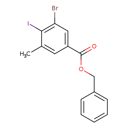 Benzyl 3-bromo-4-iodo-5-methylbenzoate