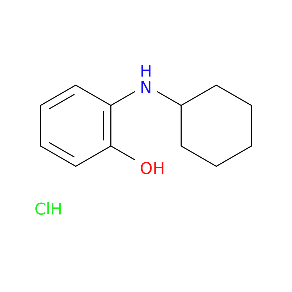 2-(cyclohexylamino)phenol hydrochloride