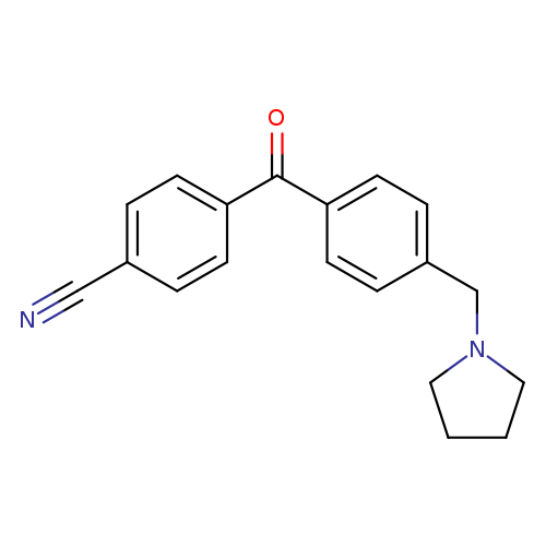 4-Cyano-4'-pyrrolidinomethyl benzophenone