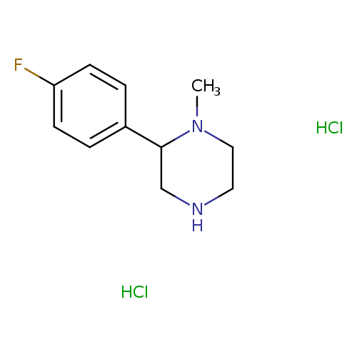 2-(4-fluorophenyl)-1-methylpiperazinedihydrochloride