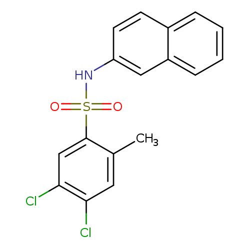 4,5-dichloro-2-methyl-N-(naphthalen-2-yl)benzene-1-sulfonamide