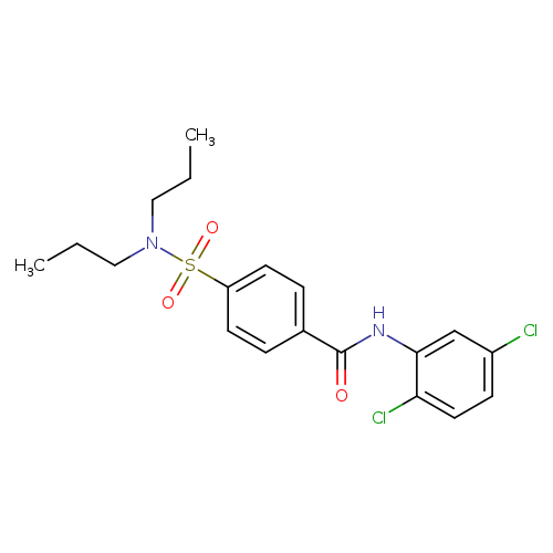 N-(2,5-dichlorophenyl)-4-(dipropylsulfamoyl)benzamide