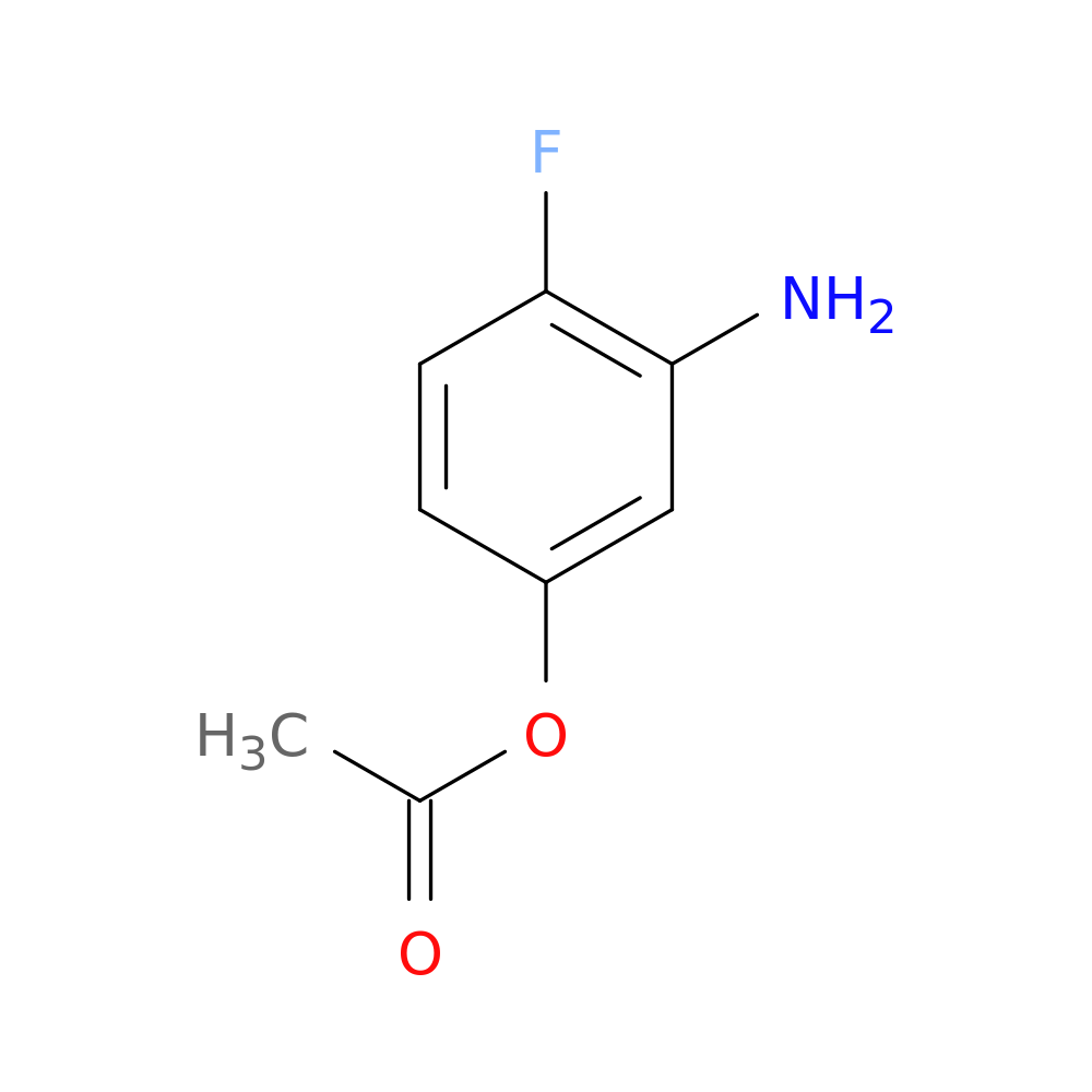 3-Amino-4-fluorophenyl acetate