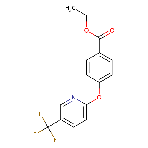 Ethyl 4-((5-(trifluoromethyl)pyridin-2-yl)oxy)benzoate