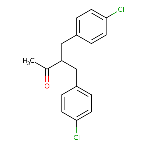 4-(4-chlorophenyl)-3-[(4-chlorophenyl)methyl]butan-2-one