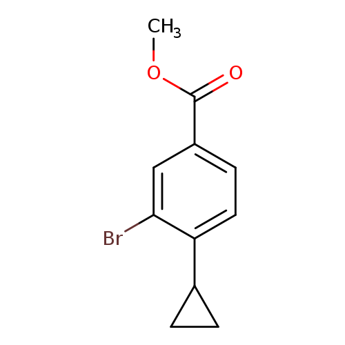 Methyl 3-bromo-4-cyclopropylbenzoate