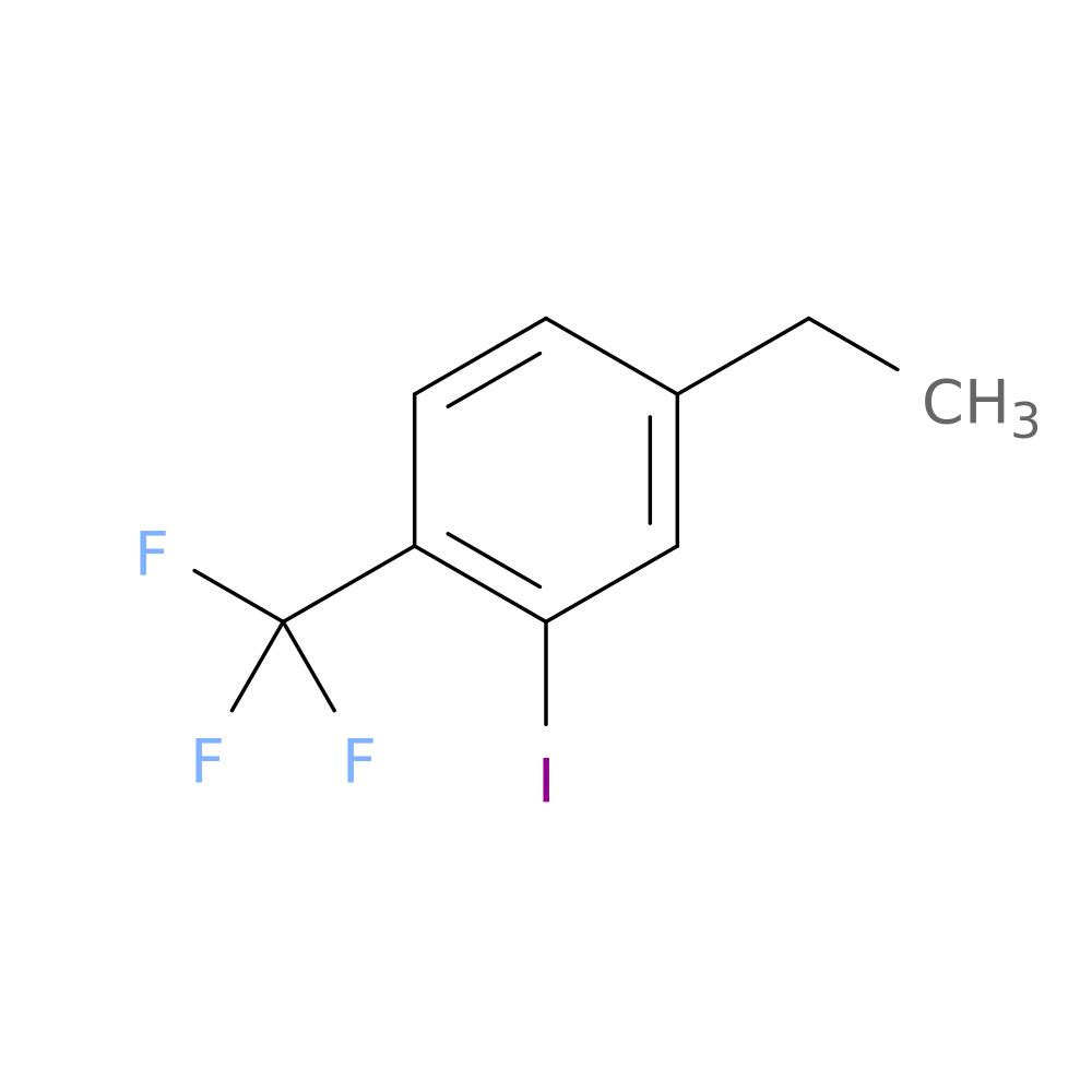 4-ethyl-2-iodo-1-(trifluoromethyl)benzene