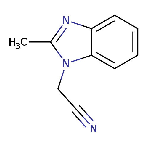1H-Benzimidazole-1-acetonitrile,2-methyl-(9CI)