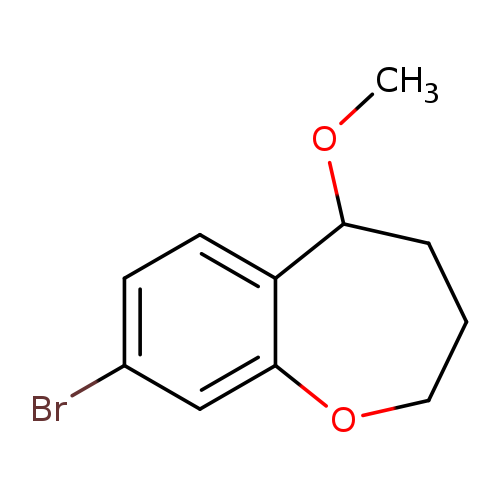 8-bromo-5-methoxy-2,3,4,5-tetrahydro-1-benzoxepine