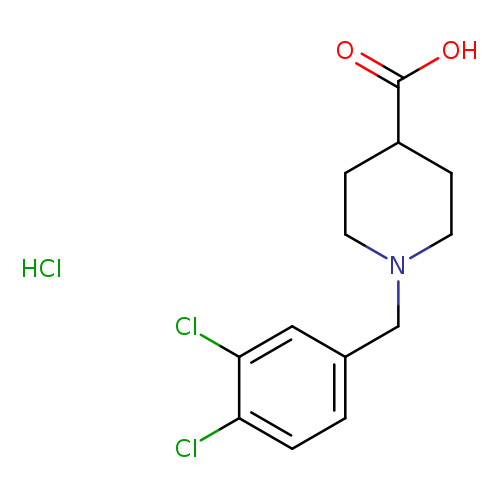 1-(3,4-Dichlorobenzyl)-4-piperidinecarboxylic acid hydrochloride