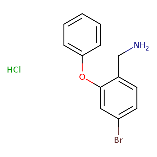 (4-bromo-2-phenoxyphenyl)methanamine hydrochloride