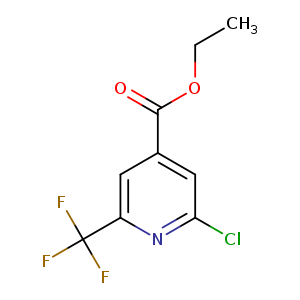 4-Pyridinecarboxylic acid, 2-chloro-6-(trifluoromethyl)-, ethyl ester