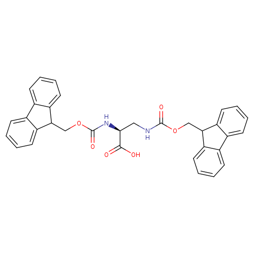 L-Alanine, N-[(9H-fluoren-9-ylmethoxy)carbonyl]-3-[[(9H-fluoren-9-ylmethoxy)carbonyl]amino]-