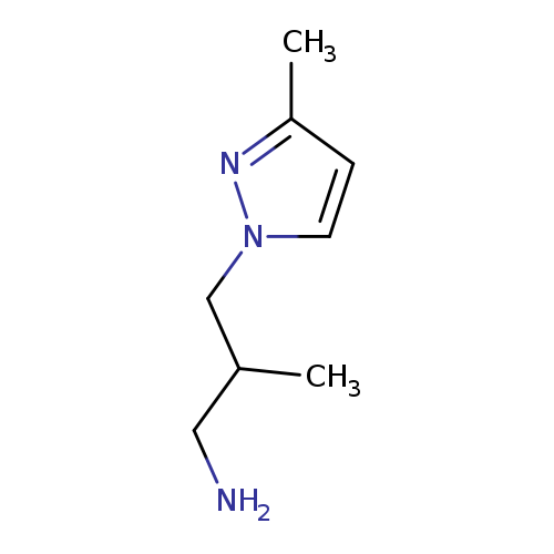 [2-Methyl-3-(3-methyl-1h-pyrazol-1-yl)propyl]amine