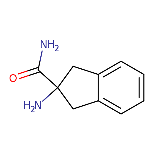 2-Amino-2,3-dihydro-1H-indene-2-carboxamide