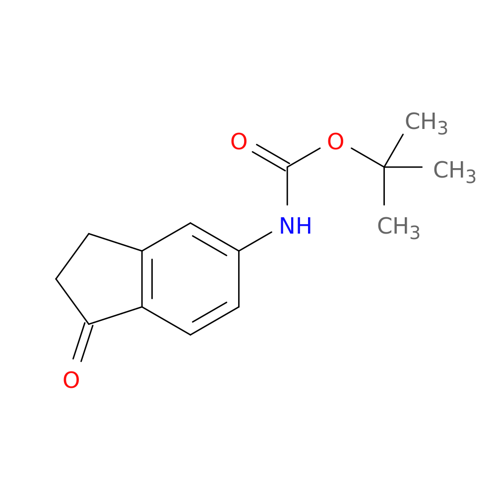 tert-butyl N-(1-oxo-2,3-dihydro-1H-inden-5-yl)carbamate