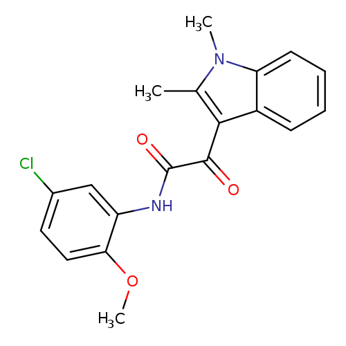 N-(5-chloro-2-methoxyphenyl)-2-(1,2-dimethyl-1H-indol-3-yl)-2-oxoacetamide