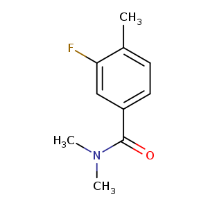 3-fluoro-N,N,4-trimethylbenzamide