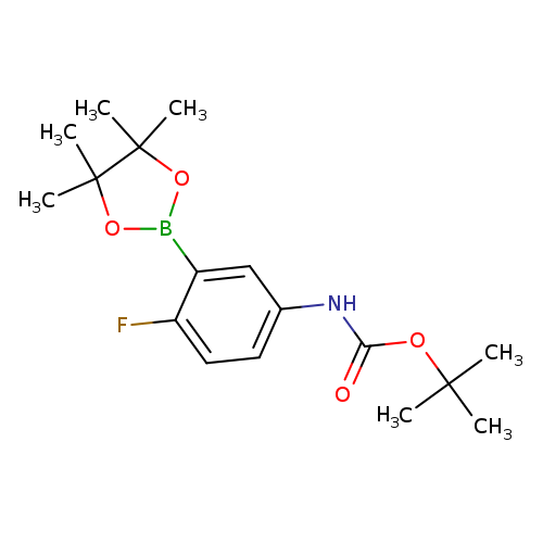 5-(N-BOC-Amino)-2-fluorophenylboronic acid, pinacol ester