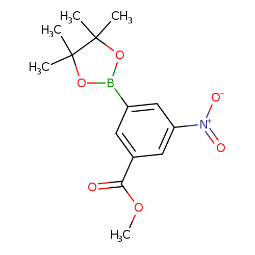 3-Methoxycarbonyl-5-nitrophenylboronic acid, pinacol ester