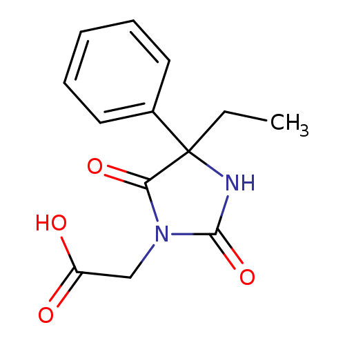 2-(4-Ethyl-2,5-dioxo-4-phenylimidazolidin-1-yl)acetic acid