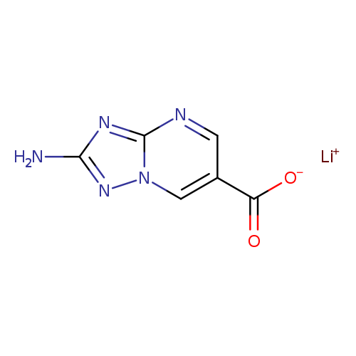lithium(1+) 2-amino-[1,2,4]triazolo[1,5-a]pyrimidine-6-carboxylate