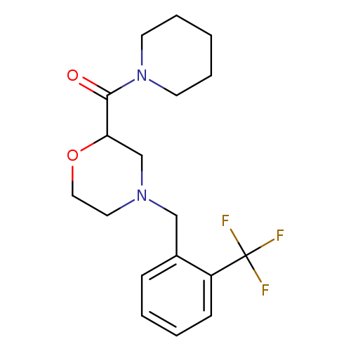 2-(piperidine-1-carbonyl)-4-{[2-(trifluoromethyl)phenyl]methyl}morpholine